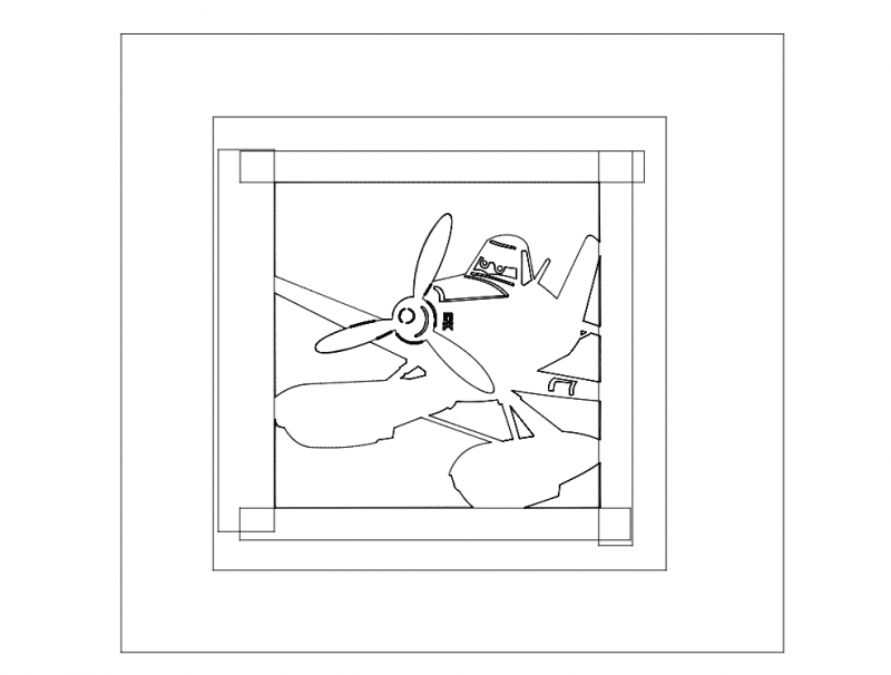 Dusty Planes Free DXF File
