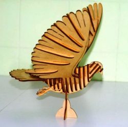 Eagle Assembly Model Free DXF File
