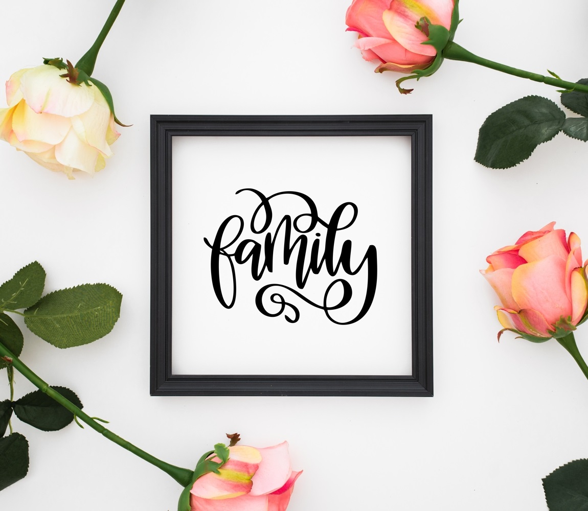 Family Wall Decor For Laser Cutting Free Vector File