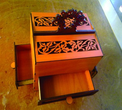 Fancy Box Free DXF File