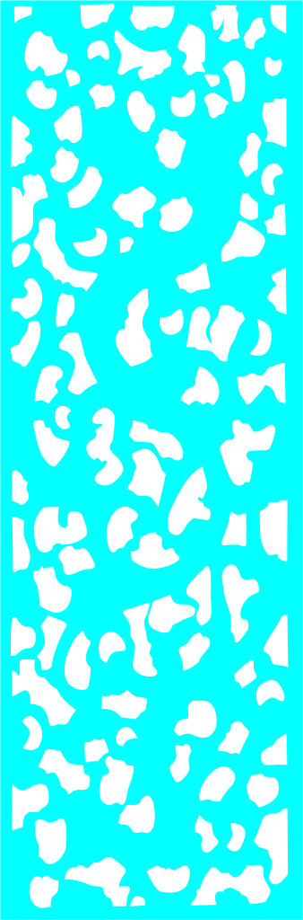Floral Screen Patterns Design 151 Free DXF File