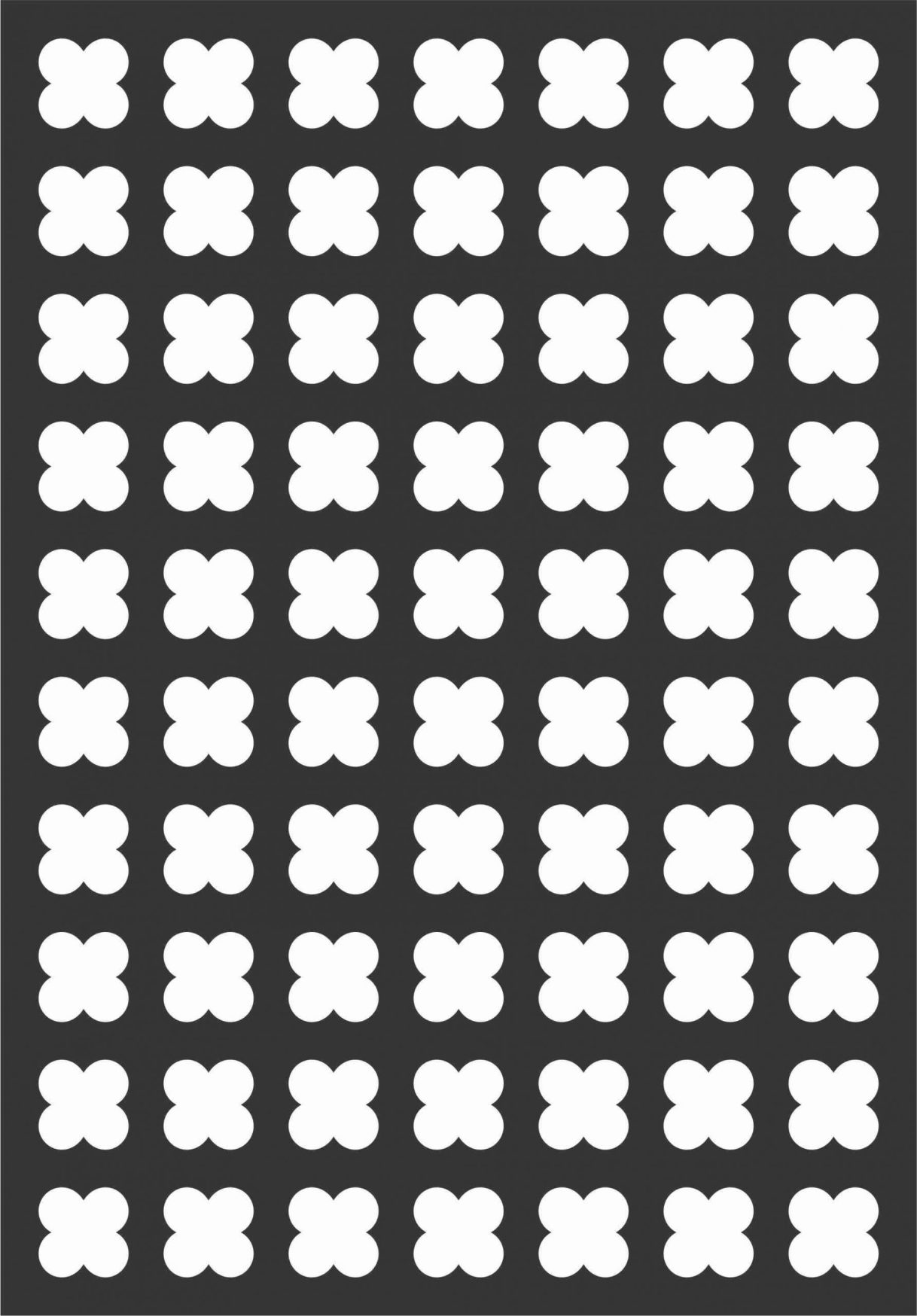 Floral Screen Patterns Design 91 Free DXF File