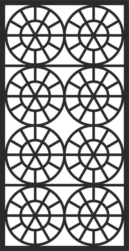 Grate Design Pattern Free DXF File