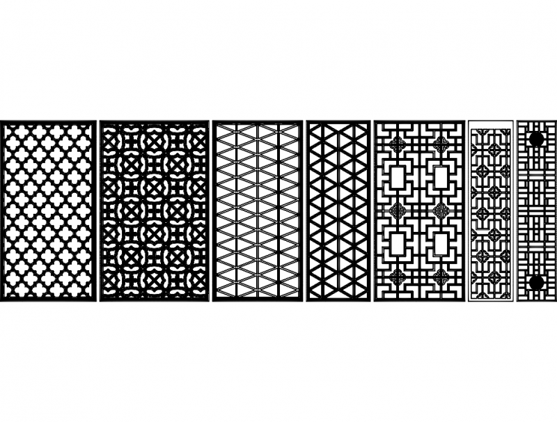 Grill zs001-007 Free DXF File