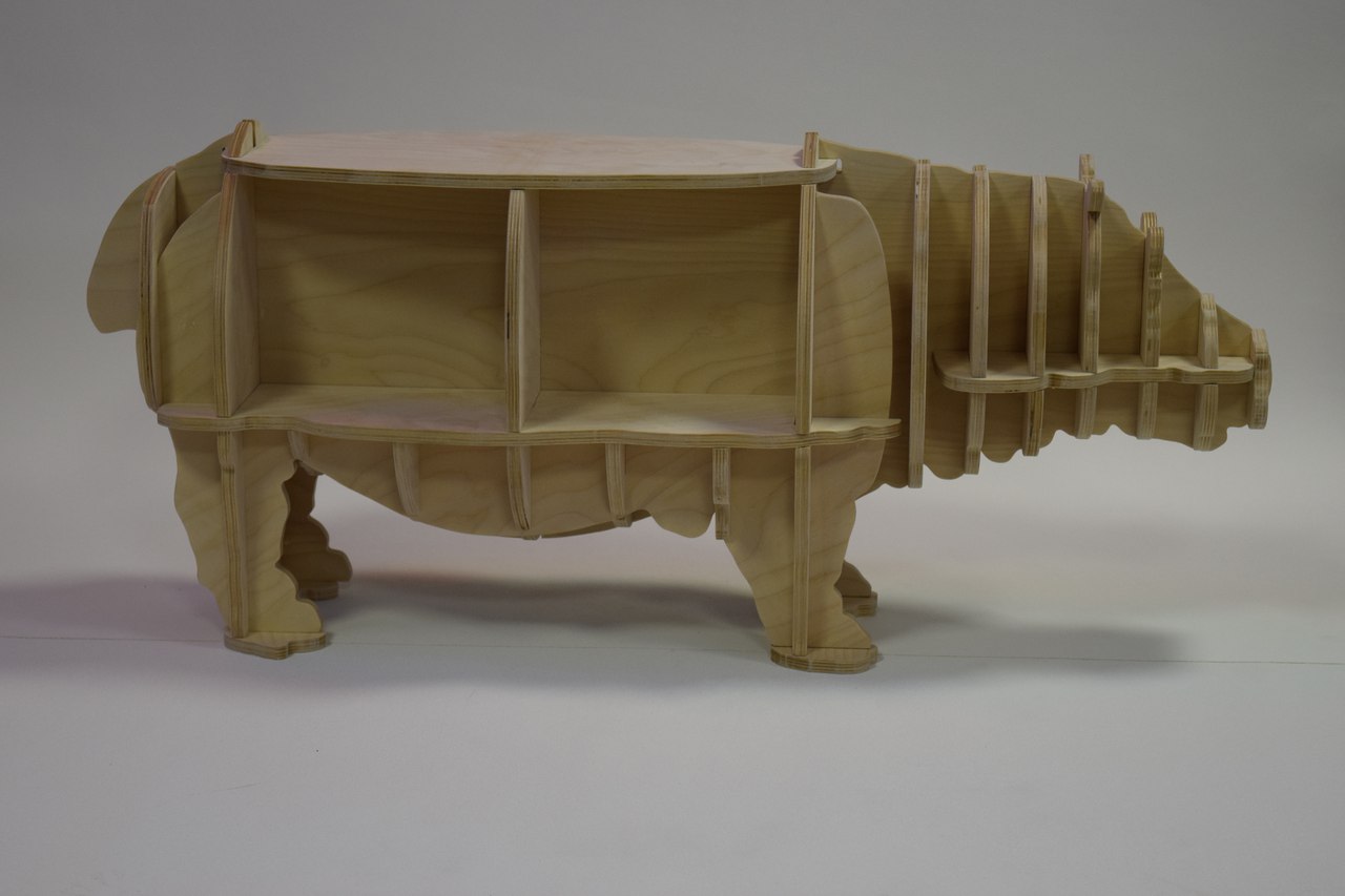 Hippo Table Free DXF File