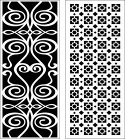 Hook Twist Baffle Design For Laser Cut Cnc Free DXF File