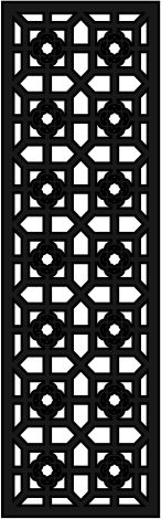 Jali Design Grill Decoration Screen Pattern Free Vector File
