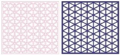 Jali Screen Pattern Free DXF File
