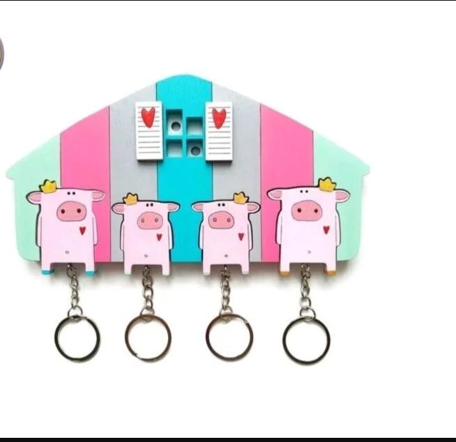 Keychain Holder For Laser Cut Free Vector File