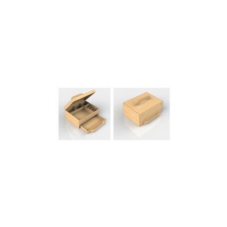 Korobka Storage Box Free DXF File