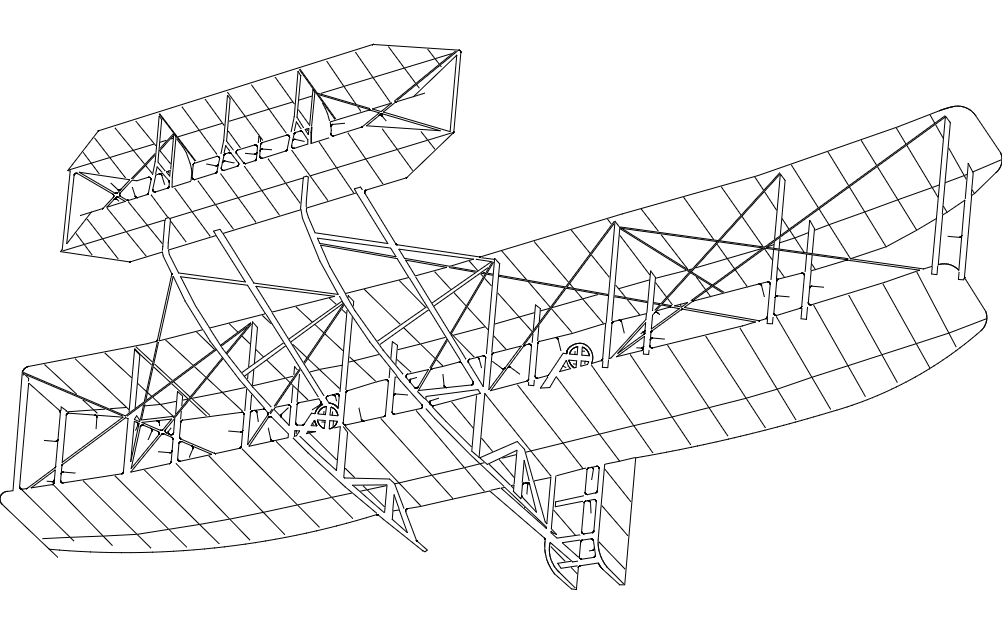 Kttyhawk Free DXF File