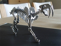 Laser Cut 3d Puzzle Saber Tooth Template Free DXF File
