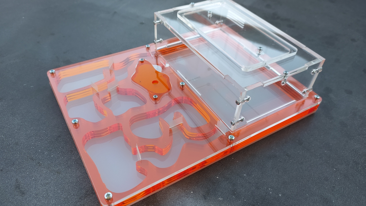 Laser Cut Antfarm 200x150x50mm Free DXF File
