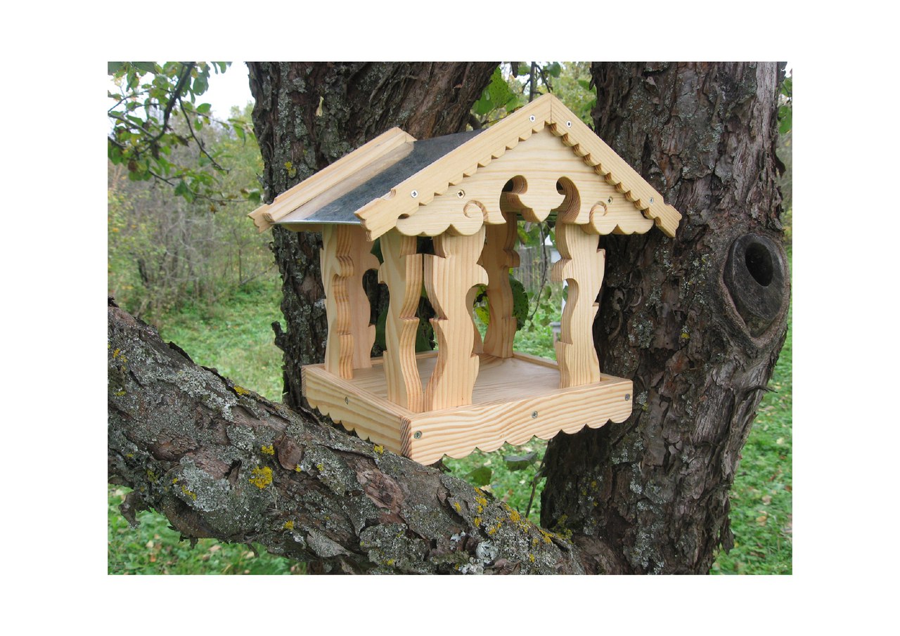 Laser Cut Bird Feeder Free DXF File