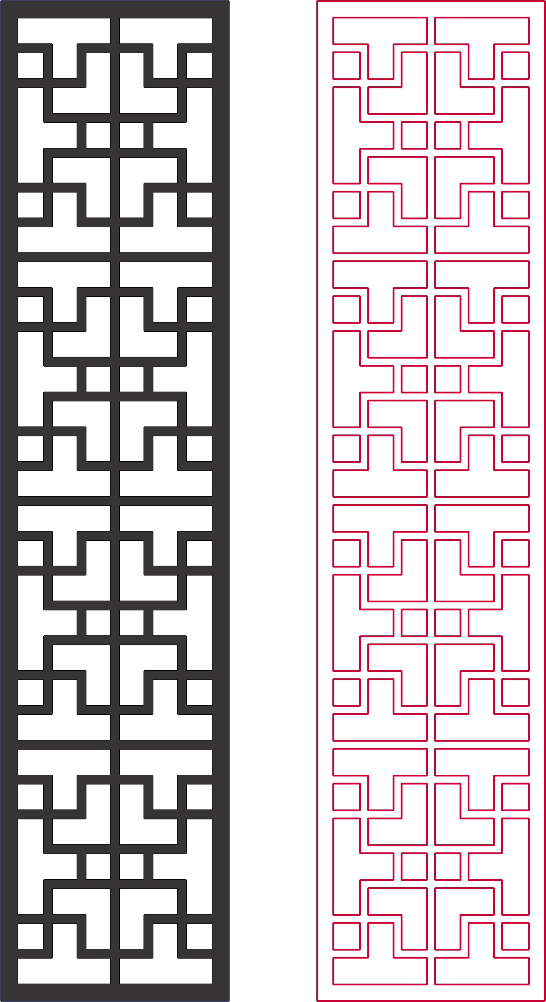 Laser Cut Cnc For Wall Pattern Free DXF File