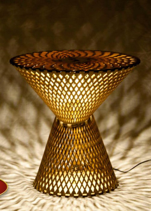 Laser Cut Cnc Table Lamp Free Vector File