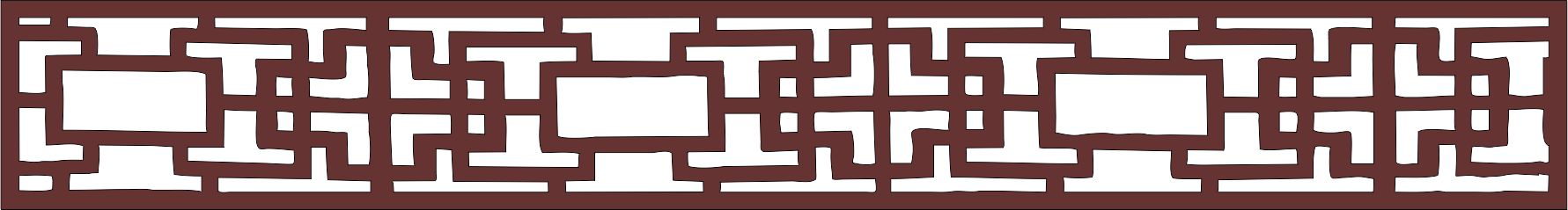 Laser Cut Decorative Privacy Partition Indoor Panel Room Divider Jali Pattern Free DXF File
