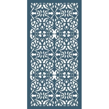 Laser Cut Decorative Screen Free DXF File
