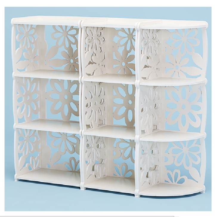 Laser Cut Decorative Shelf Bookcases Free Vector File