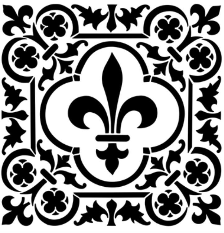 Laser Cut Decorative Wall Panel Pattern Free DXF File