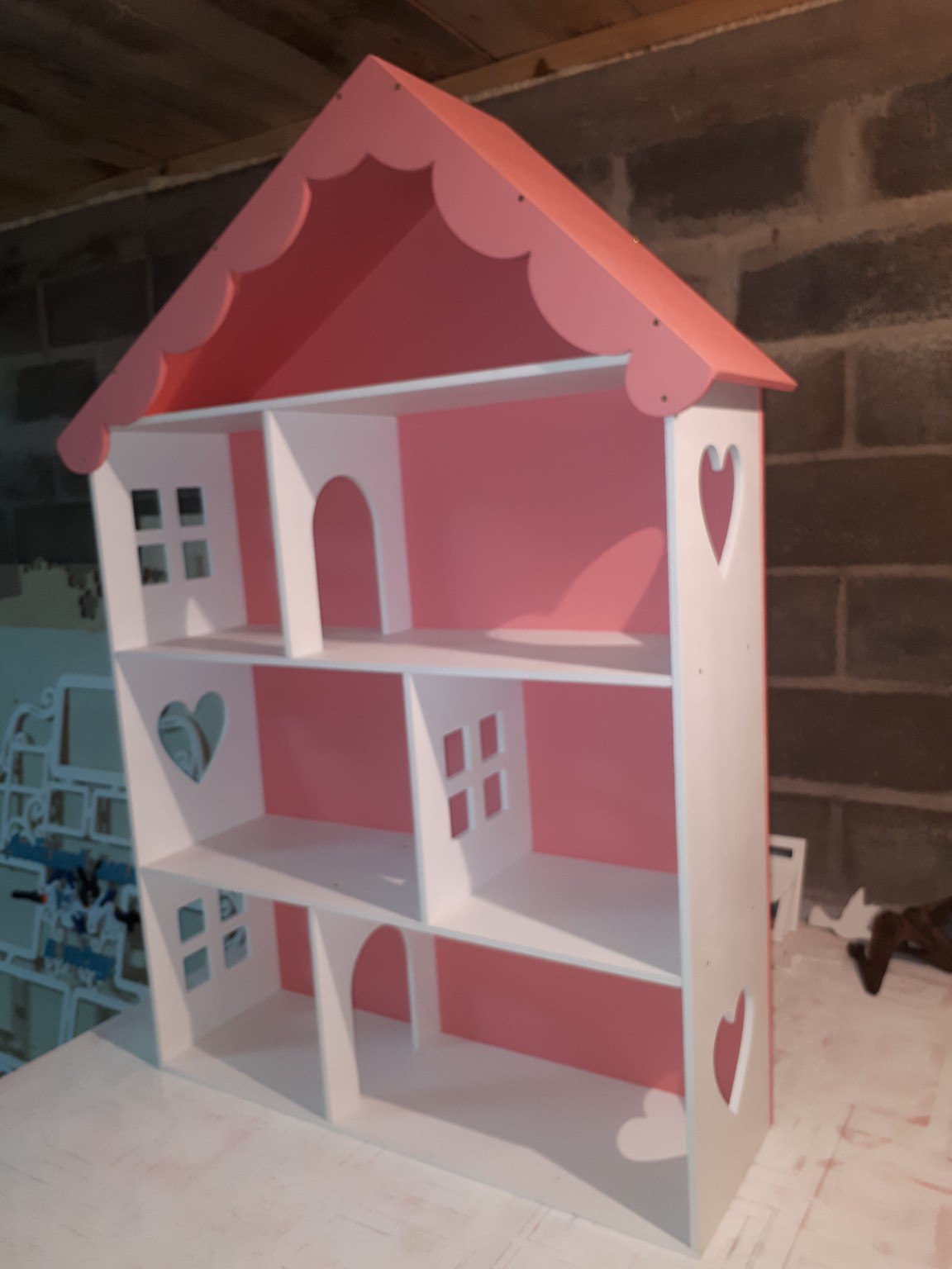 Laser Cut Dollhouse Template Free DXF File