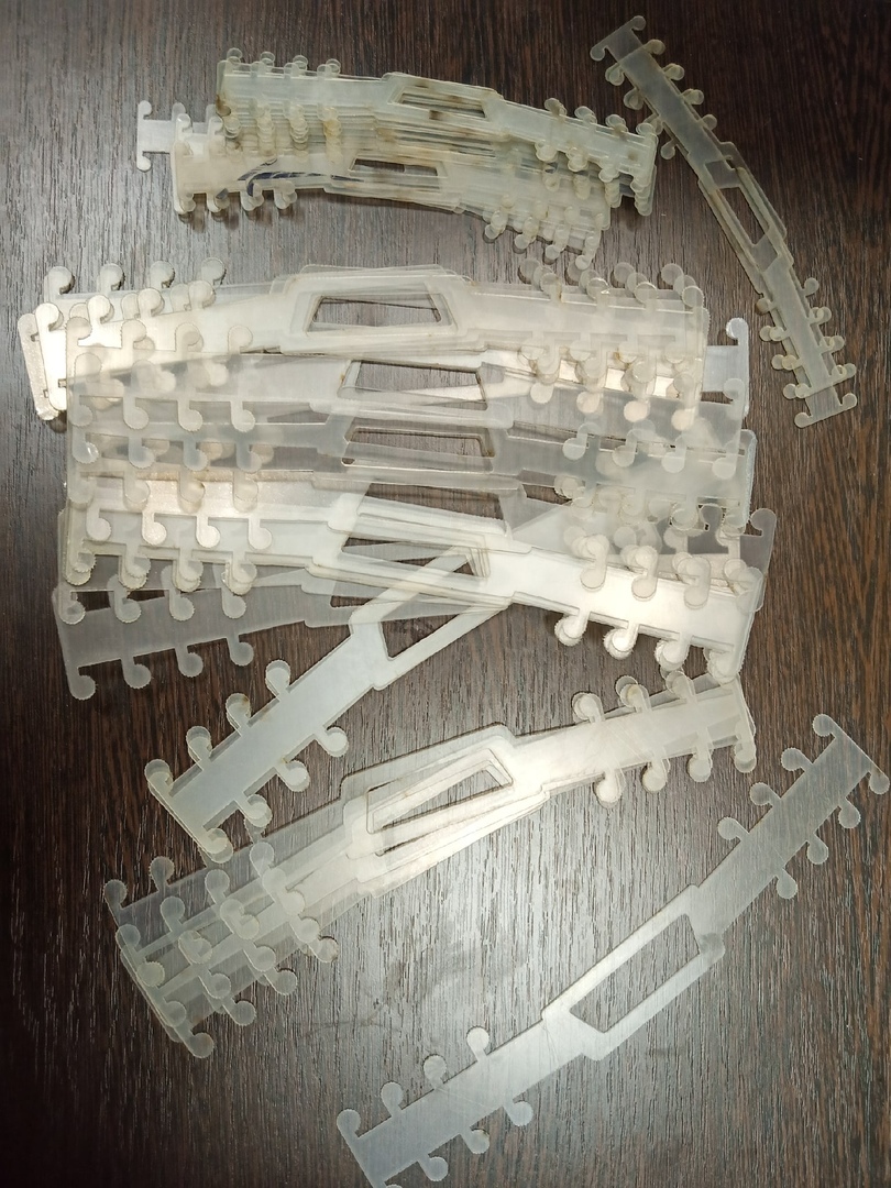 Laser Cut Ear Savers For Medical And Dust Face Masks Free DXF File