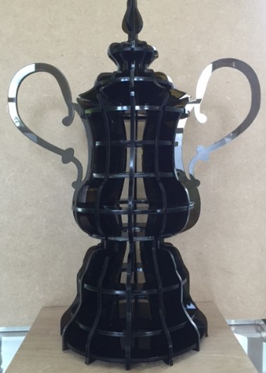 Laser Cut Fa Cup Free Vector File