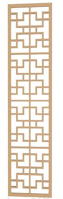 Laser Cut Geometric Pattern Free DXF File