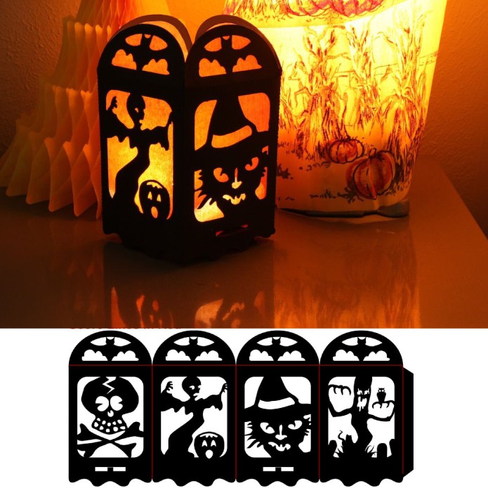 Laser Cut Model Lamp Free DXF File