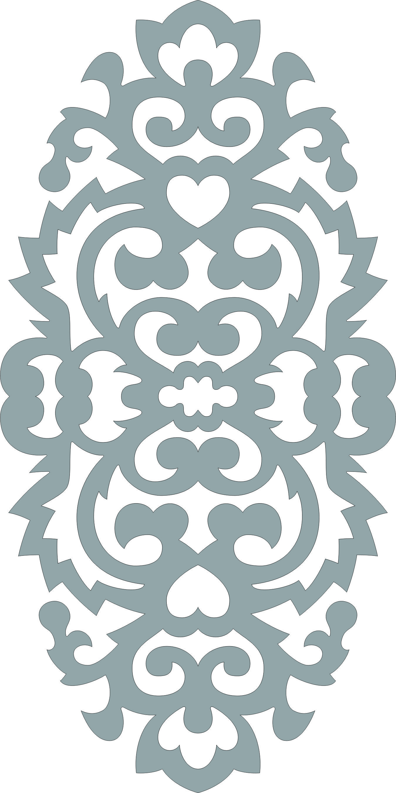 Laser Cut Indoor Panel Lattice Pattern Free DXF File