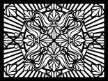 Laser Cut Jali Pattern Grill Panel Free Vector File