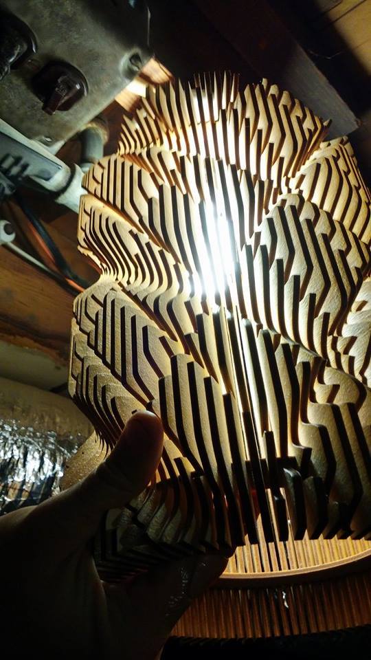 Laser Cut Lamp Lava 3 4mm Free Vector File