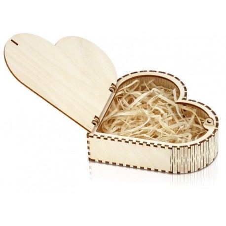 Laser Cut Living Hinge Wooden Jewelry Box Free Vector File