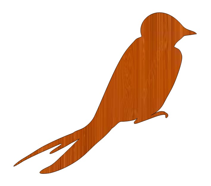 Laser Cut Out Wood Shape Craft Supply Free Vector File