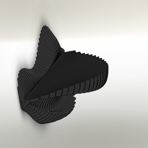 Laser Cut Parametric Wall Shelf Stand Free DXF File