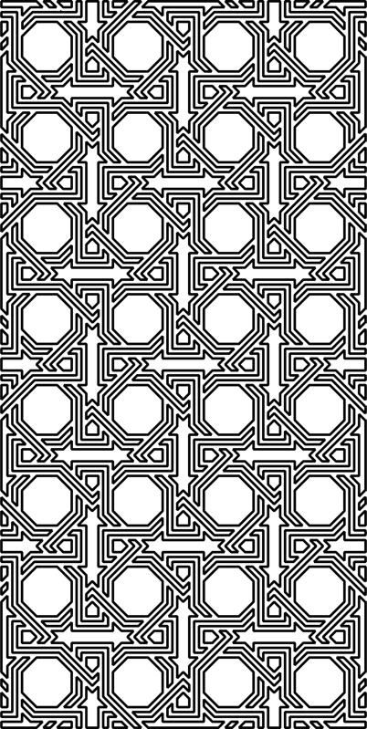 Laser Cut Pattern Grille Design Free DXF File