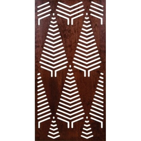 Laser Cut Pattern Unframed Grill 300 v122 Free DXF File