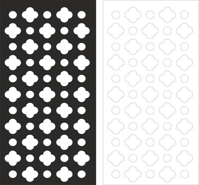 Laser Cut Pattern Vector Free DXF File