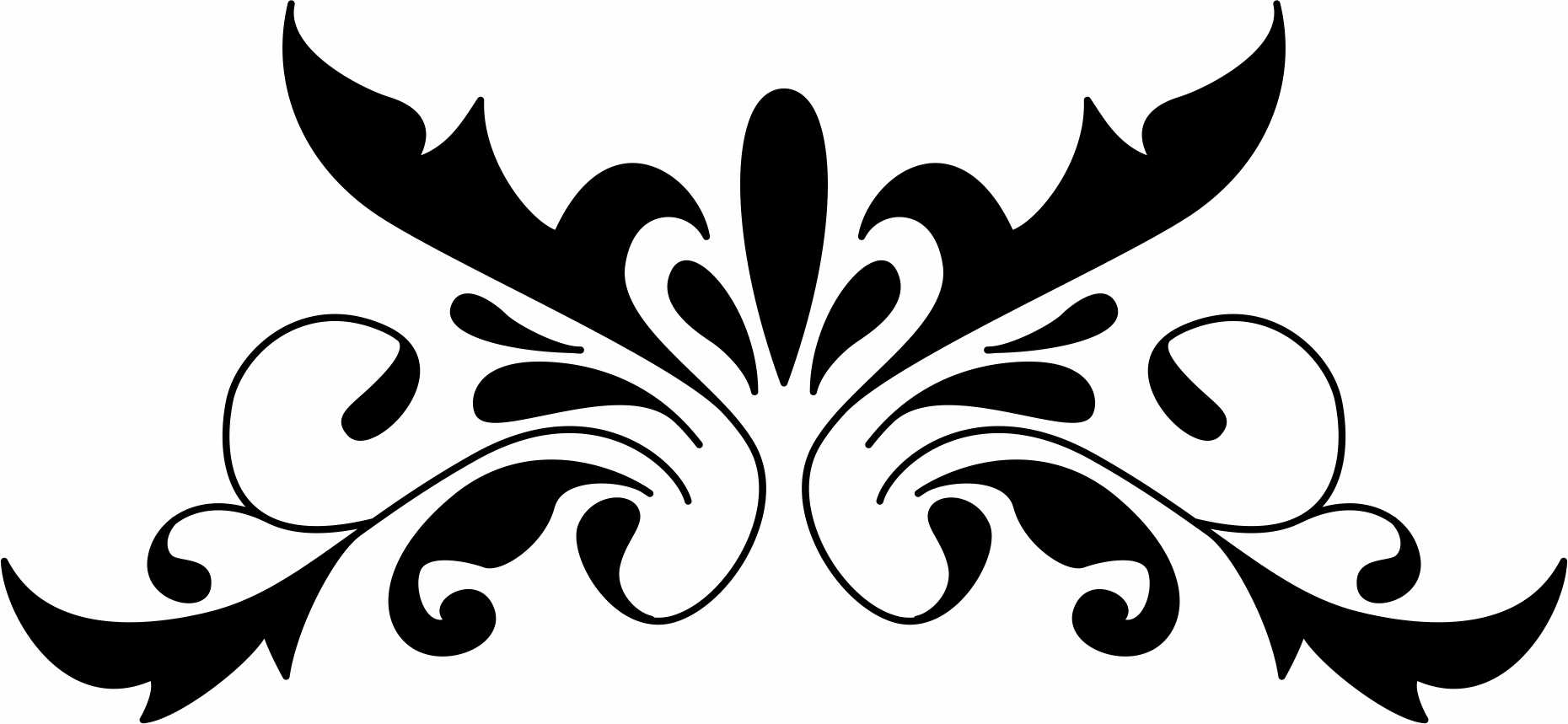 Laser Cut Room Divider Border Design Free DXF File