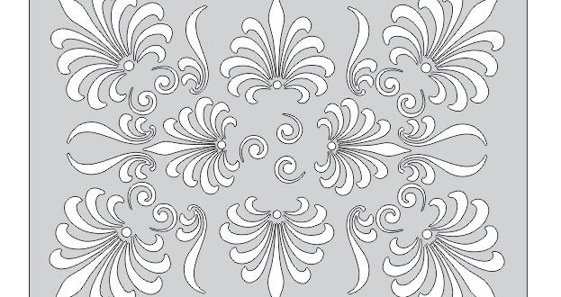 Laser Cut Separator Panel Cnc Free DXF File