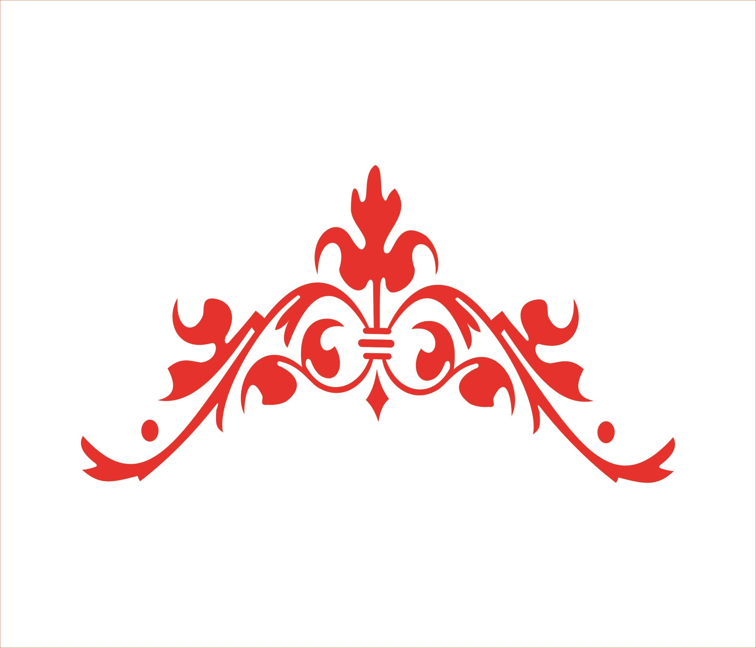 Laser Cut Traditional Pattern Style Free DXF File