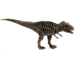Laser Cut Tyrant Dinosaur Free Vector File