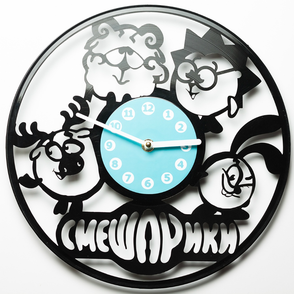 Laser Cut Wall Clock Format Free DXF File