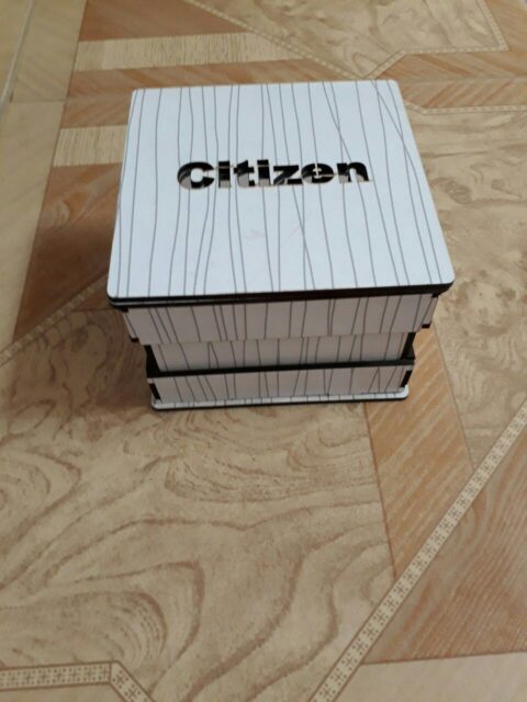 Laser Cut Wooden Watch Box Free Vector File