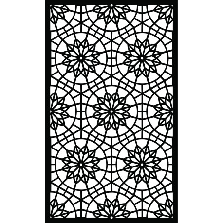 Laser Plasma Router Grille Pattern Design d16 Free DXF File