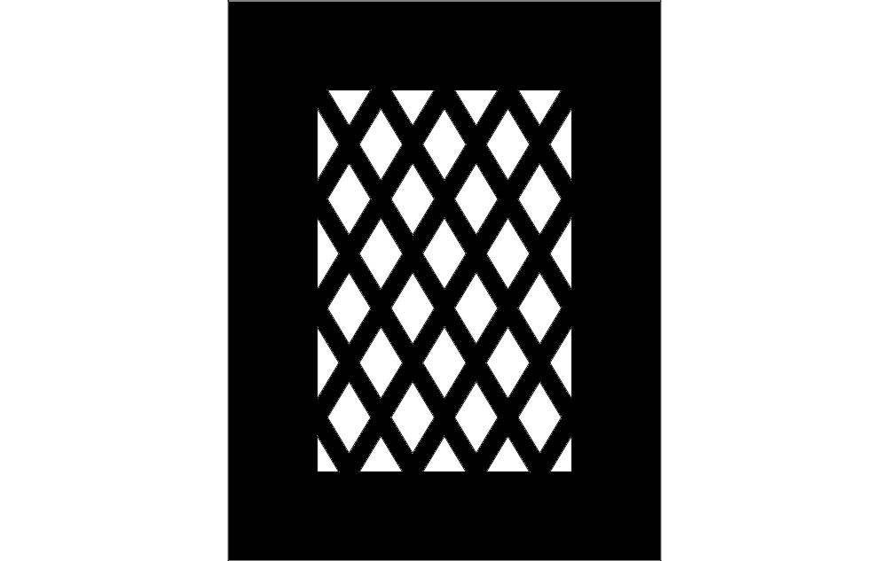 Lattice Card Free DXF File