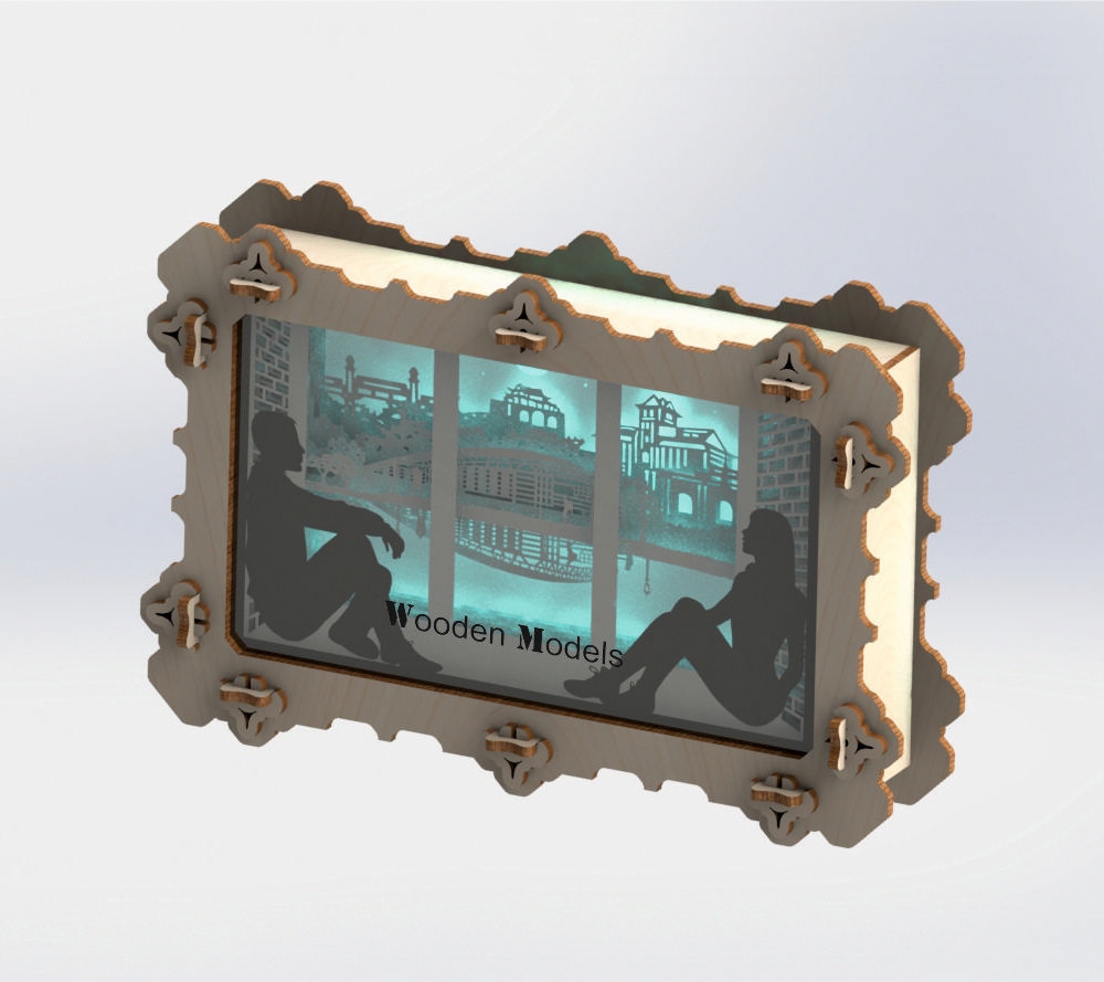 Light Box Window Free Vector File