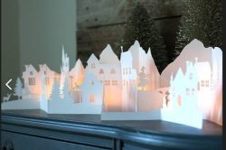 Light Lamp New Year Panel Free DXF File