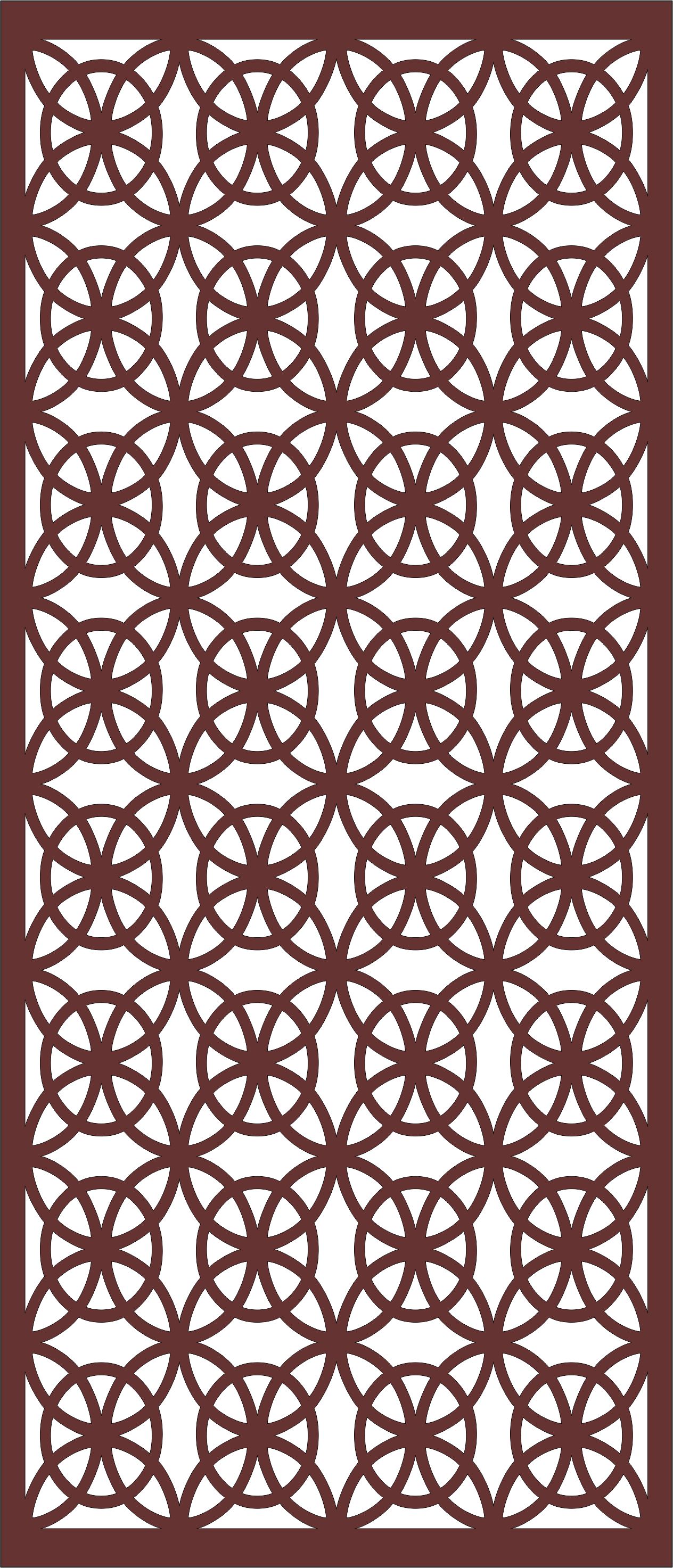 Living Room Screen Separator Seamless Panel For Laser Cutiing Free Vector File