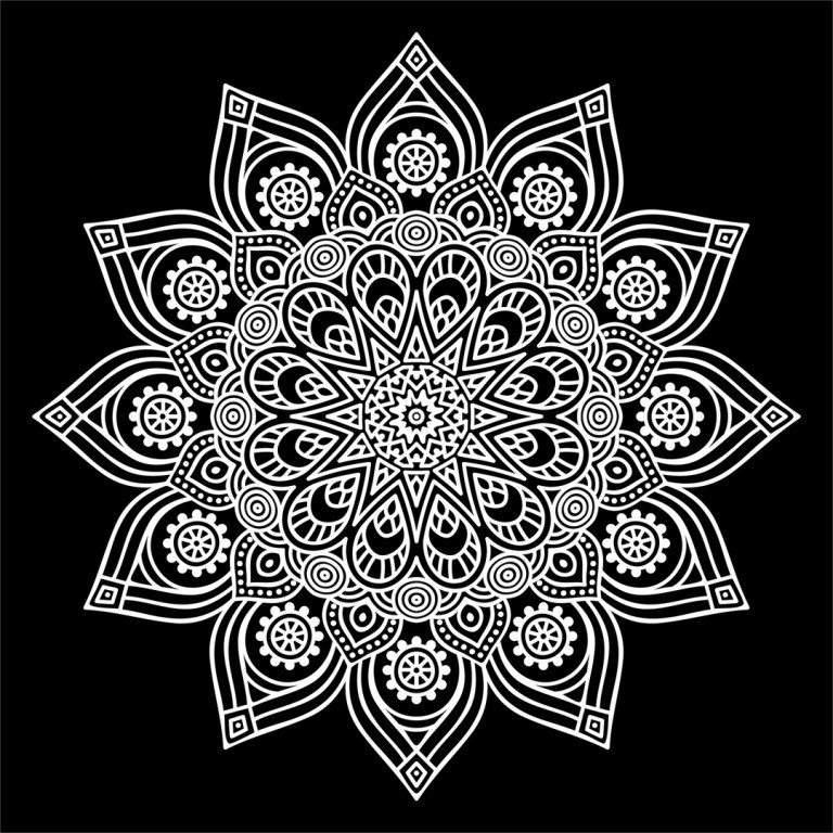 Mandala 04 Free DXF File